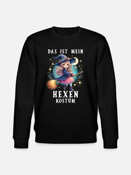 This Is My Witch Costume - Stanley/Stella CHANGER Unisex Organic Sweatshirt - black