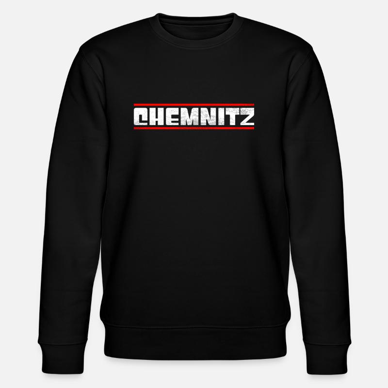 chemnitz - Stanley/Stella Unisex Bio-Sweatshirt CHANGER  - Schwarz