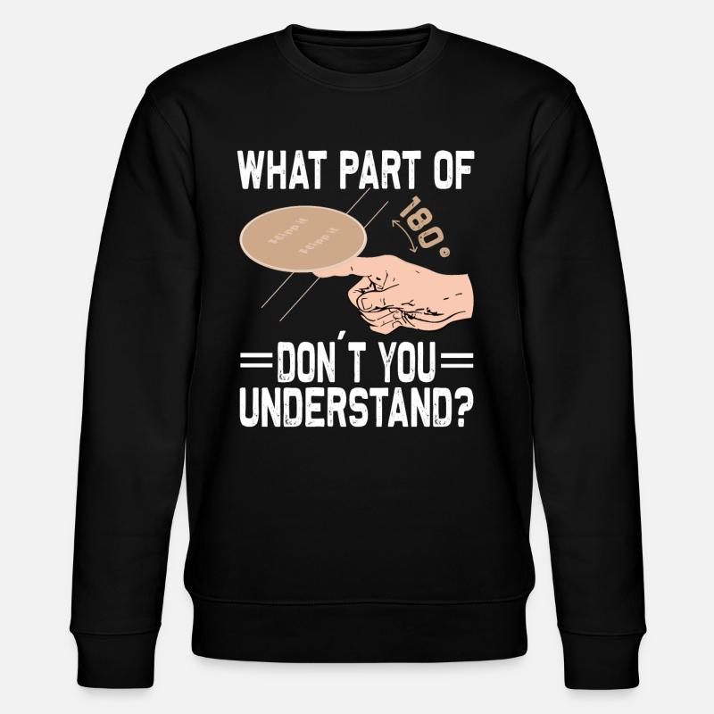 Coasters Flip Game Beer - Stanley/Stella CHANGER Unisex Organic Sweatshirt - black