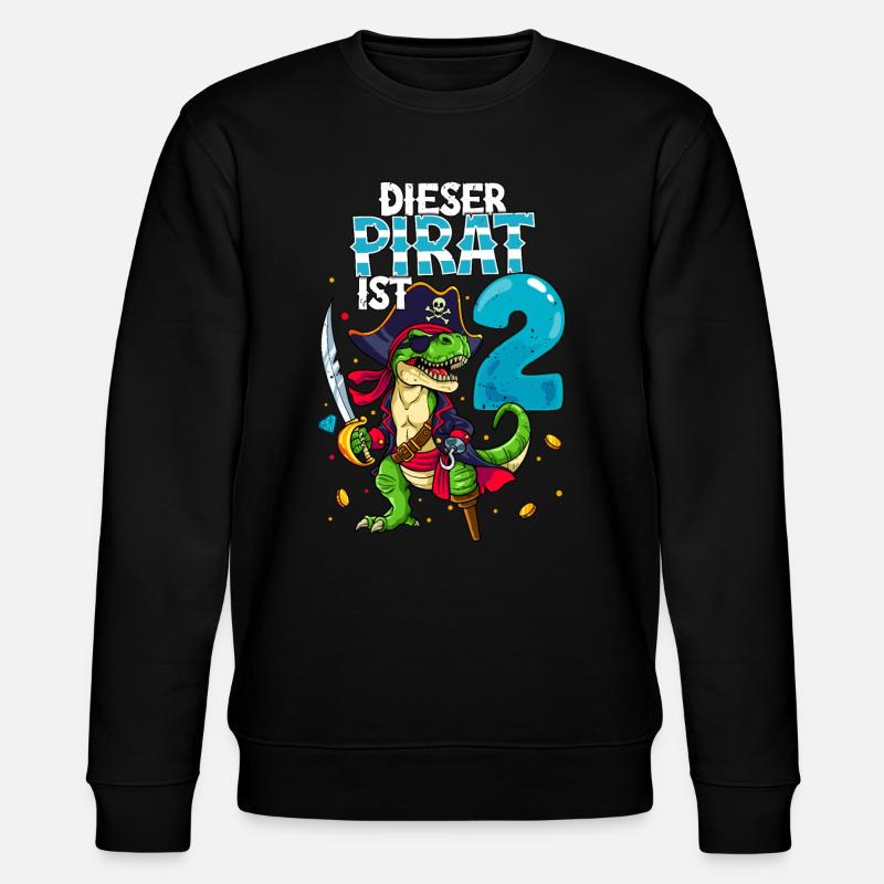 2e anniversaire Pirates - Sweat bio CHANGER Stanley/Stella Unisexe - noir