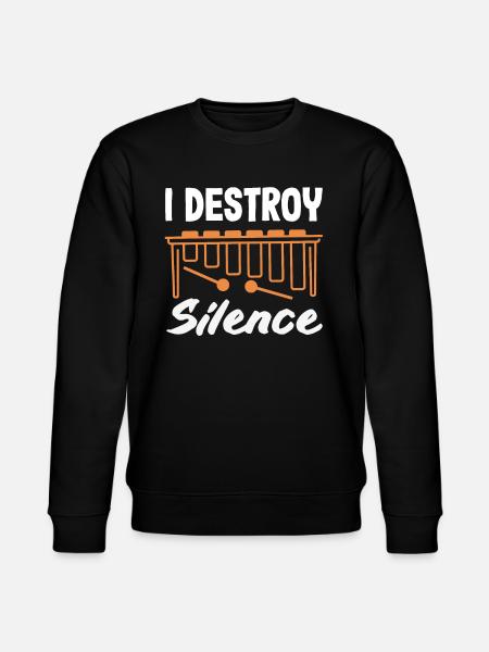 Vibraphon-musikinstrument - Stanley/Stella Unisex Bio-Sweatshirt CHANGER - Schwarz