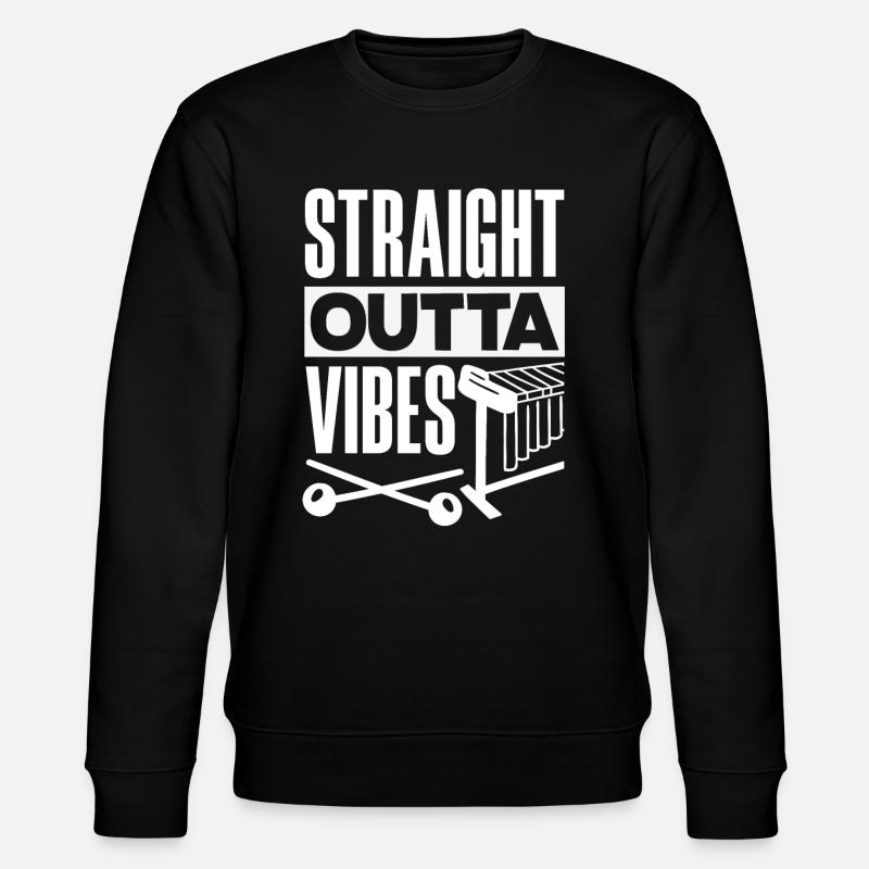 Vibraphone musical instrument - Stanley/Stella CHANGER Unisex Organic Sweatshirt - black
