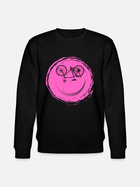 Bicycle Face - Stanley/Stella CHANGER Unisex Organic Sweatshirt - black