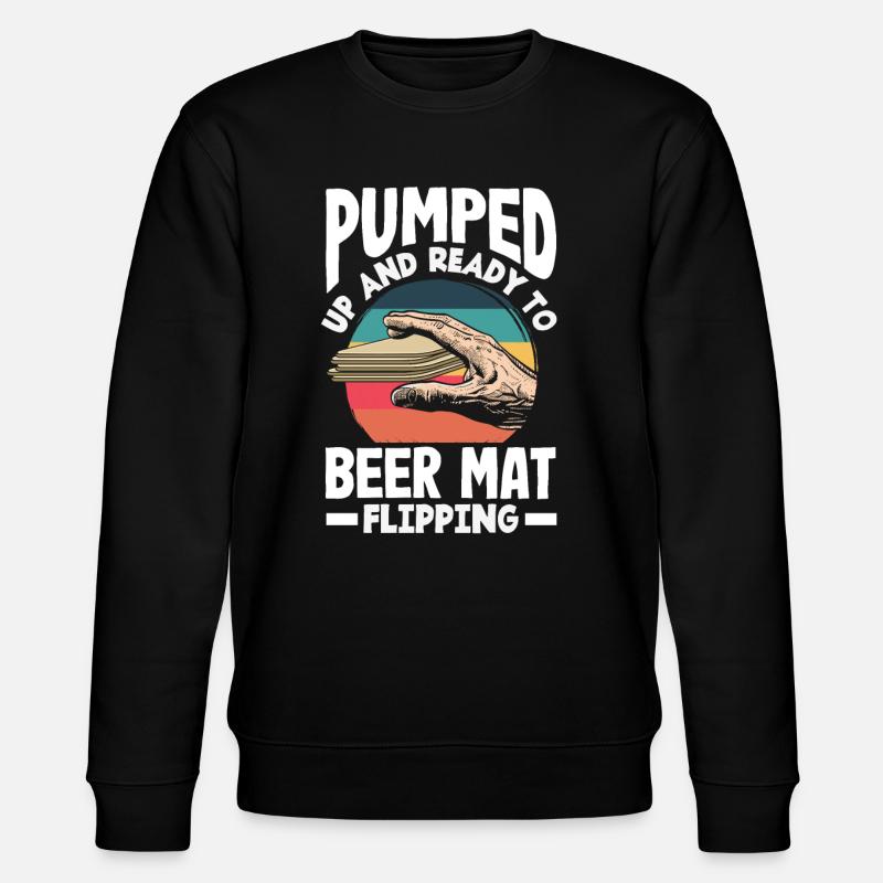 Bière de jeu - Sweat bio CHANGER Stanley/Stella Unisexe - noir