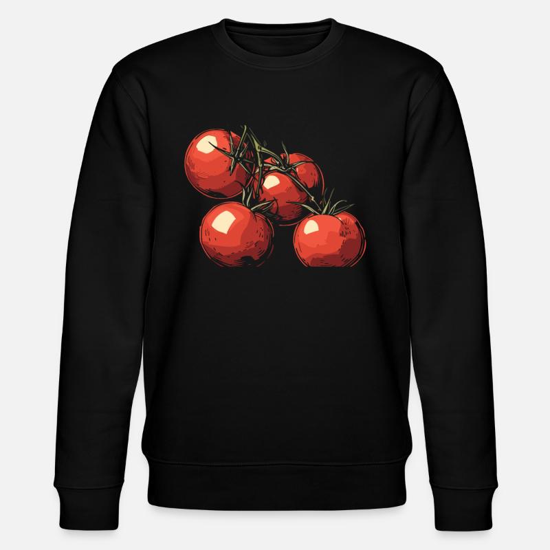 Permakultur Lebensmittel Compost - Stanley/Stella Unisex Bio-Sweatshirt CHANGER  - Schwarz