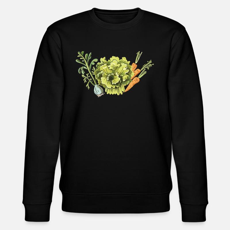 Compost alimentaire en permaculture - Sweat bio CHANGER Stanley/Stella Unisexe - noir
