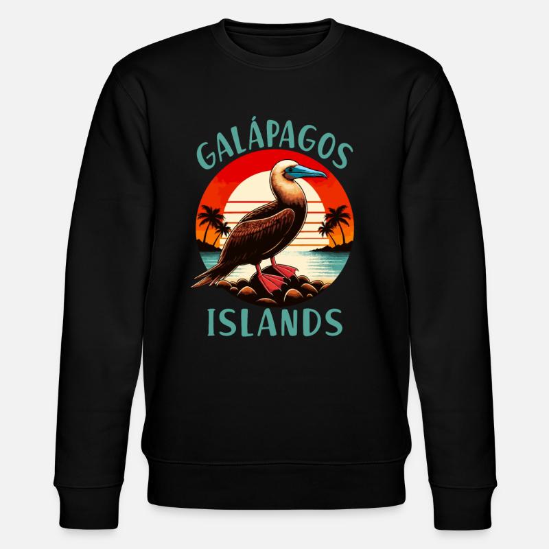 Îles Galapagos - Sweat bio CHANGER Stanley/Stella Unisexe - noir
