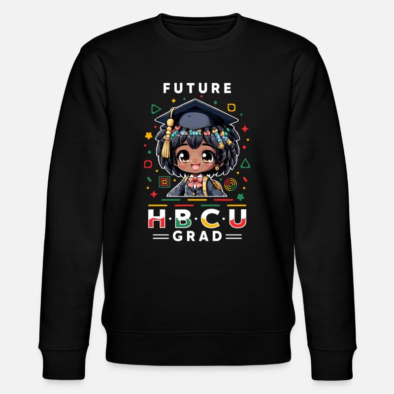 Future HBCU - Stanley/Stella Unisex Bio-Sweatshirt CHANGER  - Schwarz