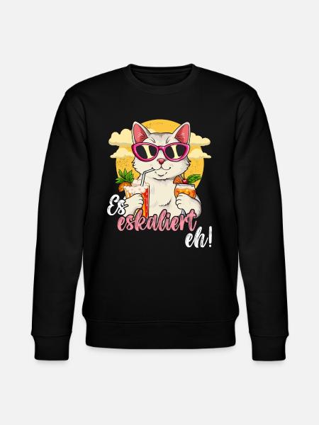 Es Eskaliert Eh - Stanley/Stella Unisex Bio-Sweatshirt CHANGER - Schwarz