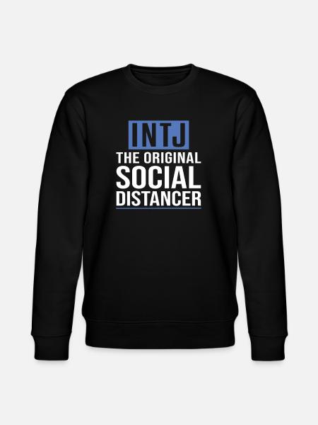 Intj-persönlichkeit: Introvertierte - Stanley/Stella Unisex Bio-Sweatshirt CHANGER  - Schwarz