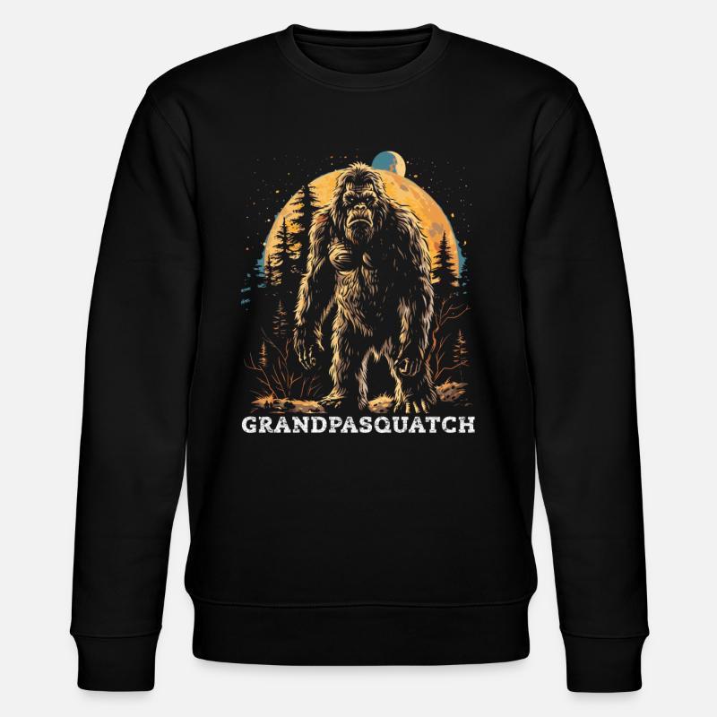 Grand-père Squatch - Sweat bio CHANGER Stanley/Stella Unisexe - noir