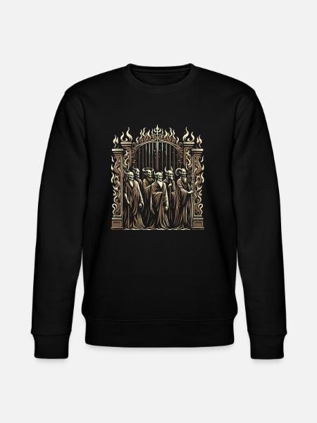 Demons at the of Hell - Stanley/Stella CHANGER Unisex Organic Sweatshirt - black