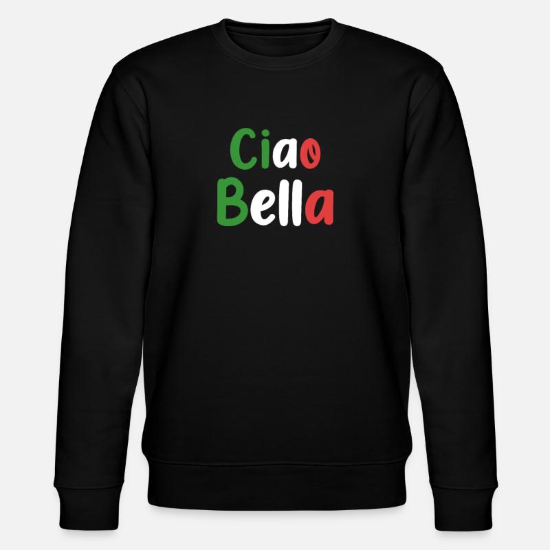 Ciao Bella - Sweat bio CHANGER Stanley/Stella Unisexe - noir