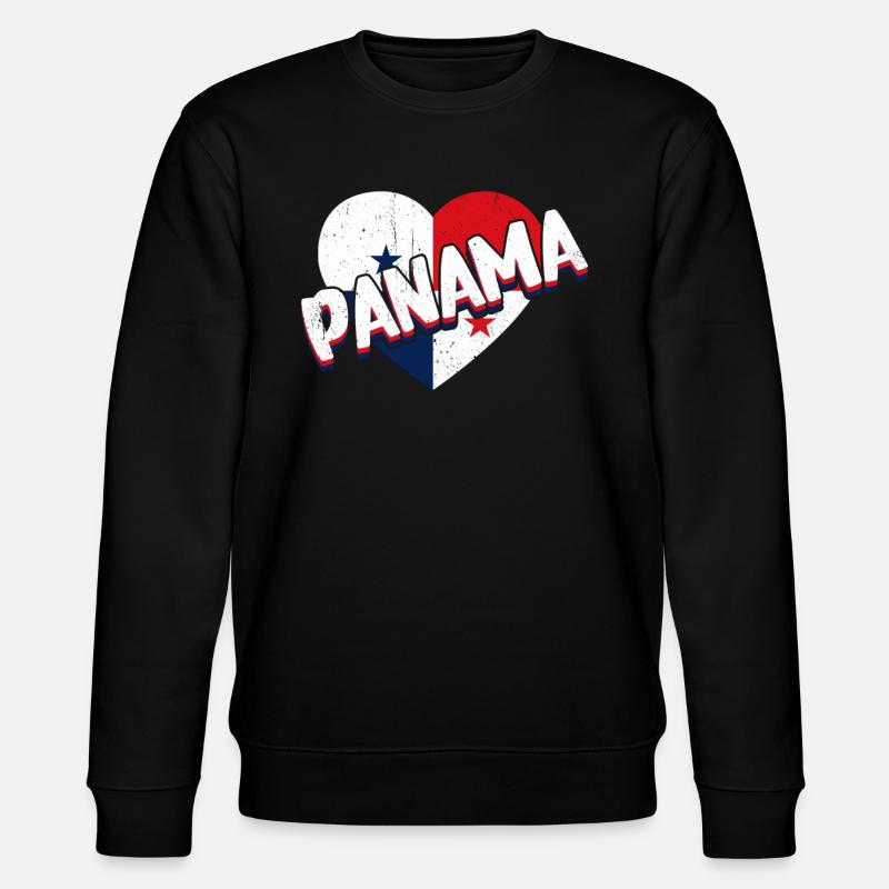 Drapeau panaméen Drapeau panaméen - Sweat bio CHANGER Stanley/Stella Unisexe - noir