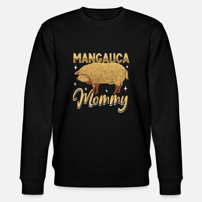 Maman Mangalica - Sweat bio CHANGER Stanley/Stella Unisexe - noir