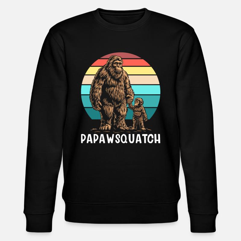 Papaw Squatch - Sweat bio CHANGER Stanley/Stella Unisexe - noir
