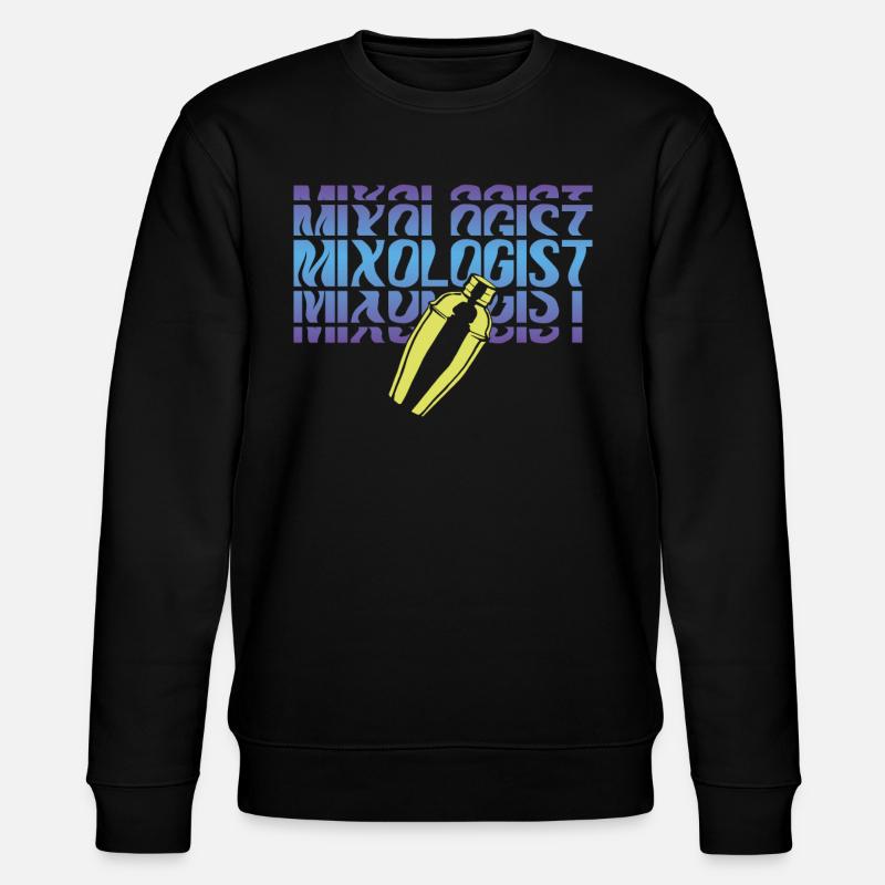 Bartender, Mixologist, Mixologist - Stanley/Stella CHANGER Unisex Organic Sweatshirt - black