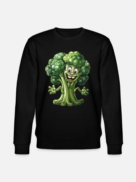 Broccoli Vegan - Stanley/Stella CHANGER Unisex Organic Sweatshirt - black
