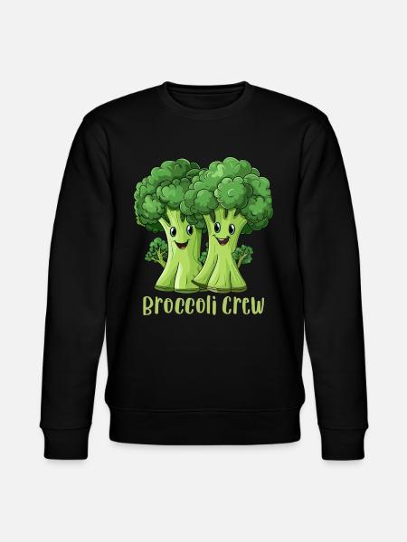 Broccoli Crew - Stanley/Stella CHANGER Unisex Organic Sweatshirt - black
