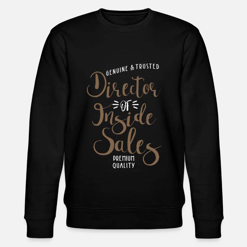 Directeur des ventes internes - Sweat bio CHANGER Stanley/Stella Unisexe - noir