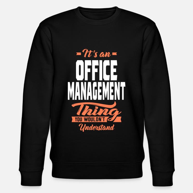 Chose de gestion de bureau - Sweat bio CHANGER Stanley/Stella Unisexe - noir