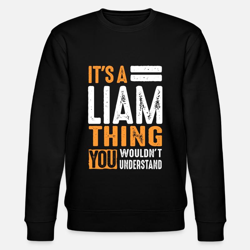 C'est une chose de Liam - Sweat bio CHANGER Stanley/Stella Unisexe - noir