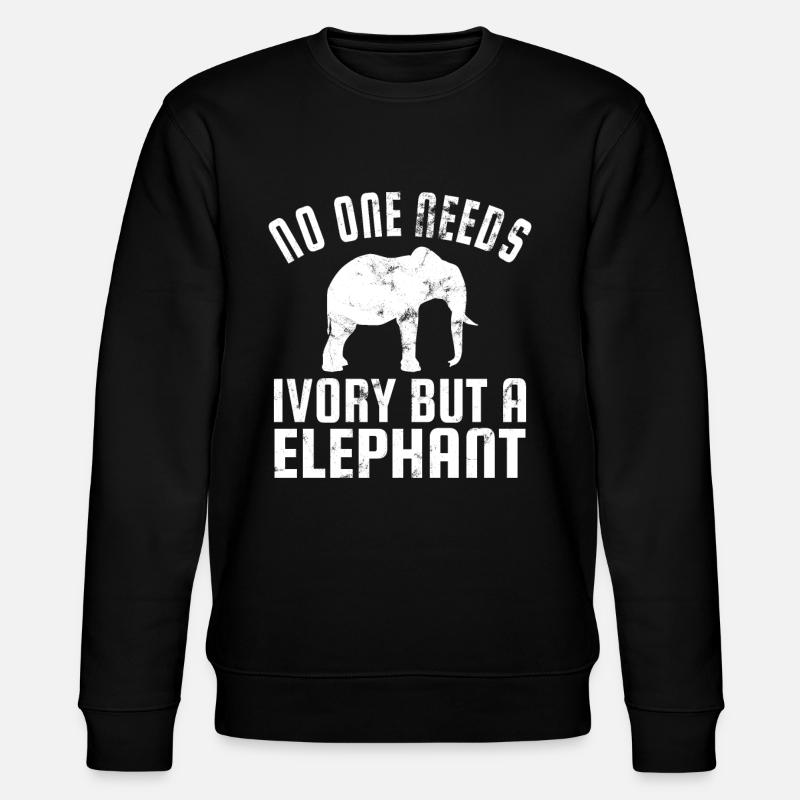 Protection des animaux - Sweat bio CHANGER Stanley/Stella Unisexe - noir