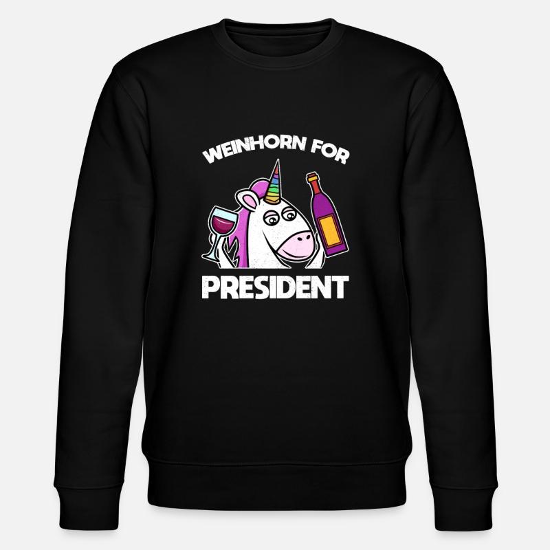 Weinhorn Weintrinker - Sweat bio CHANGER Stanley/Stella Unisexe - noir