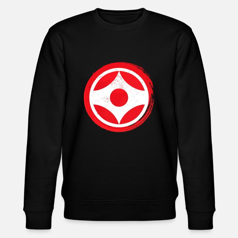 Karate Kyokushin Logo - Stanley/Stella Unisex Bio-Sweatshirt CHANGER  - Schwarz