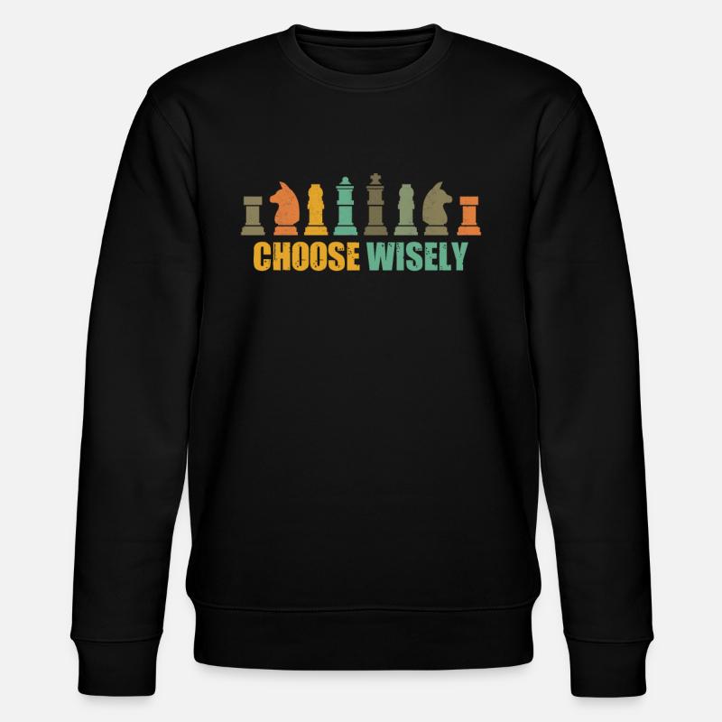 Joueur d'échecs maître d'échecs échecs - Sweat bio CHANGER Stanley/Stella Unisexe - noir