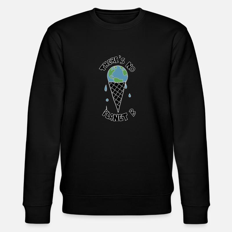 Klimaschutz Erde - Stanley/Stella Unisex Bio-Sweatshirt CHANGER  - Schwarz
