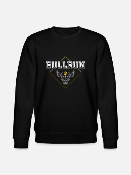 Bullrun Bitcoin Bullenmarkt Kryptowährung Trader - Stanley/Stella Unisex Bio-Sweatshirt CHANGER - Schwarz