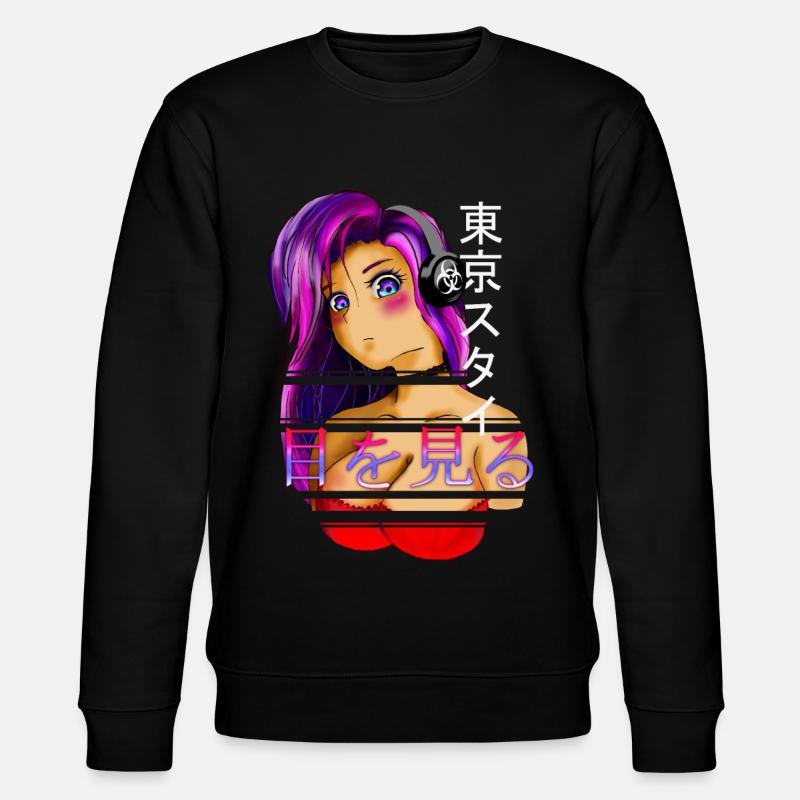 Rin - Stanley/Stella Unisex Bio-Sweatshirt CHANGER  - Schwarz