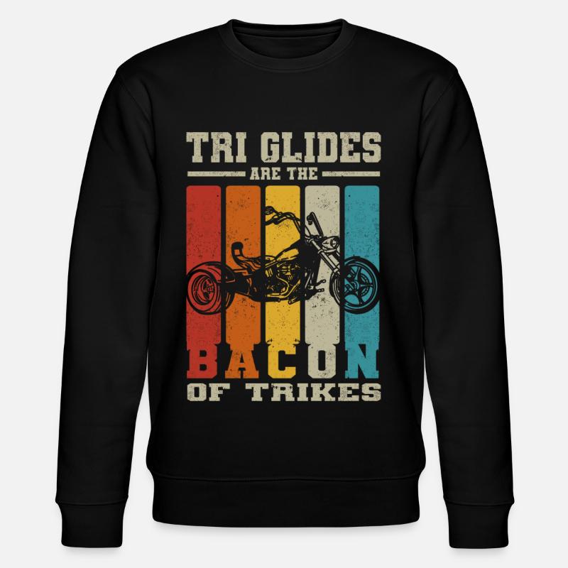 Tri Gliders - Stanley/Stella Unisex Bio-Sweatshirt CHANGER  - Schwarz