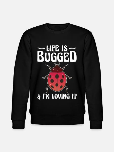 Insekten - Stanley/Stella Unisex Bio-Sweatshirt CHANGER  - Schwarz