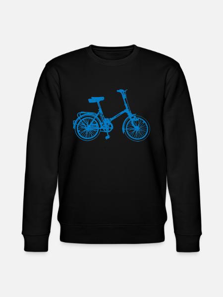 DDR Klapprad Klappfahrrad - Stanley/Stella Unisex Bio-Sweatshirt CHANGER  - Schwarz