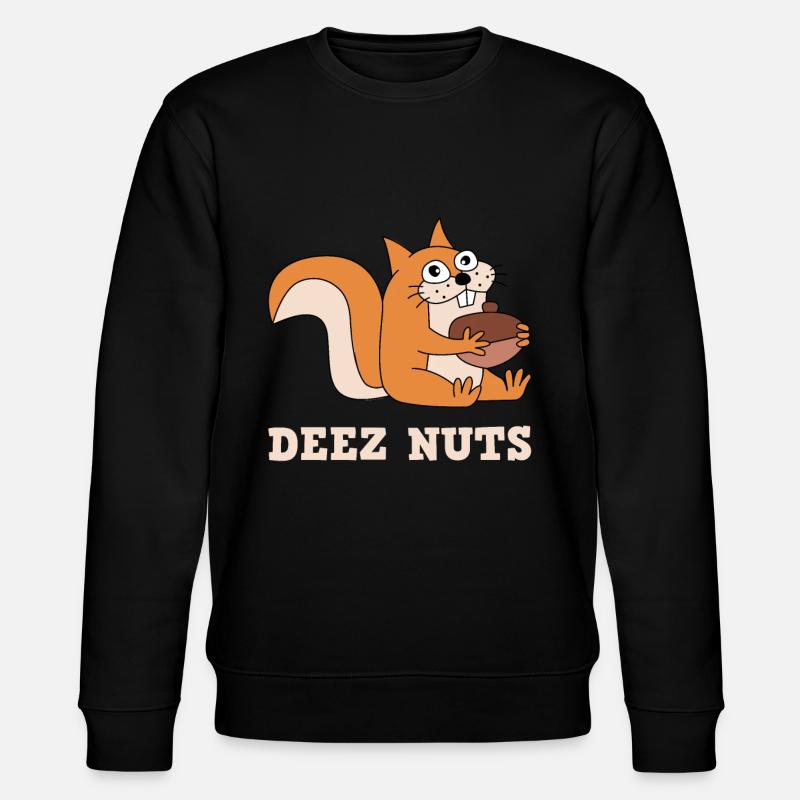Écureuil Deez Nuts - Sweat bio CHANGER Stanley/Stella Unisexe - noir