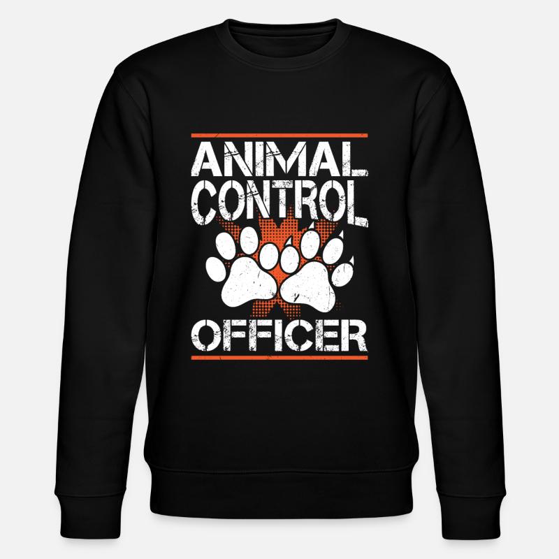 Animal Control Officer - Stanley/Stella CHANGER Unisex Organic Sweatshirt - black