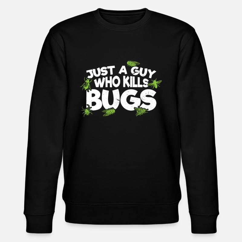 Pest Control Squad - Kammerjäger - Stanley/Stella Unisex Bio-Sweatshirt CHANGER  - Schwarz