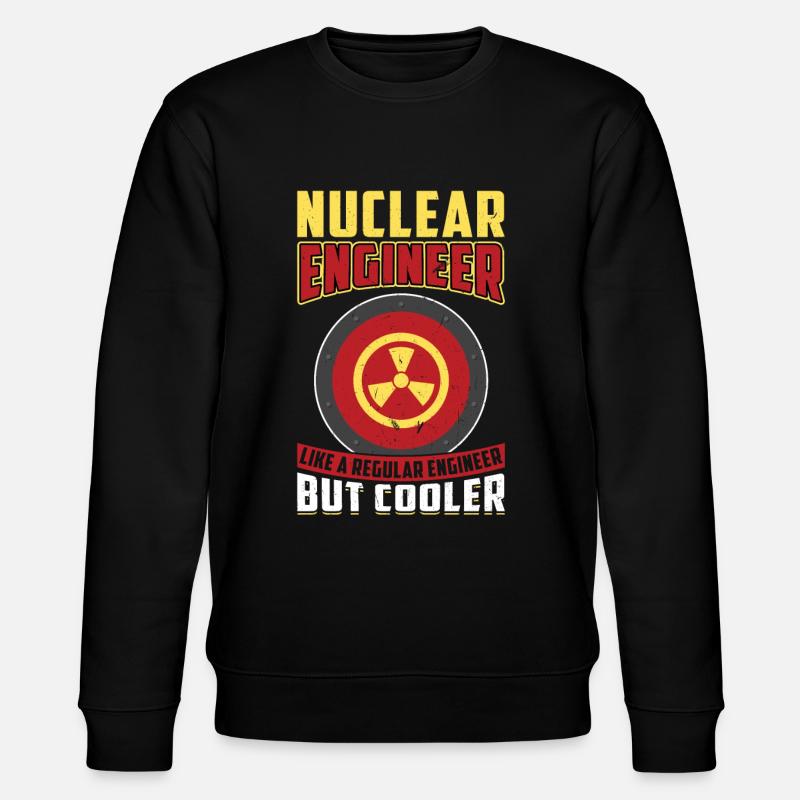 Nuclear Engineer - Stanley/Stella Unisex Bio-Sweatshirt CHANGER  - Schwarz