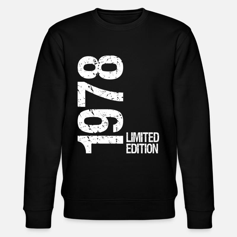1978 limited edition - Stanley/Stella Unisex Bio-Sweatshirt CHANGER  - Schwarz