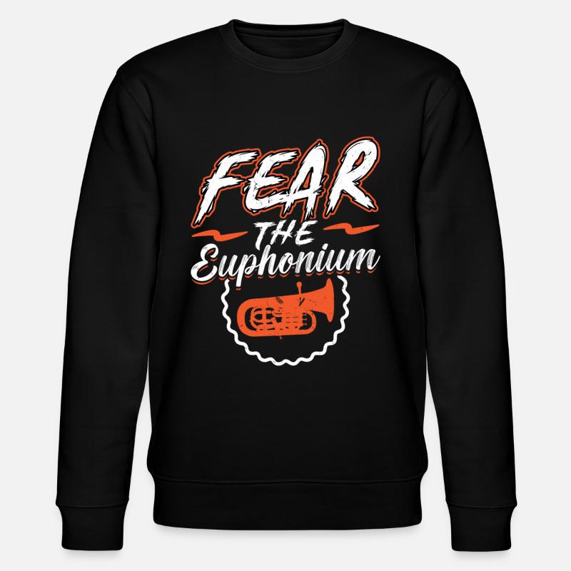Fear The Euphonium - Stanley/Stella Unisex Bio-Sweatshirt CHANGER  - Schwarz