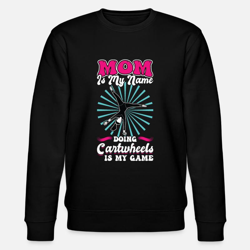 Maman roue de charrette - Sweat bio CHANGER Stanley/Stella Unisexe - noir