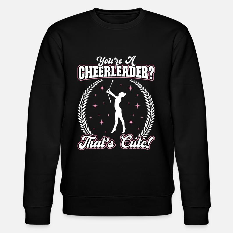 Baton Twirling - Baton Twirler - Stanley/Stella CHANGER Unisex Organic Sweatshirt - black