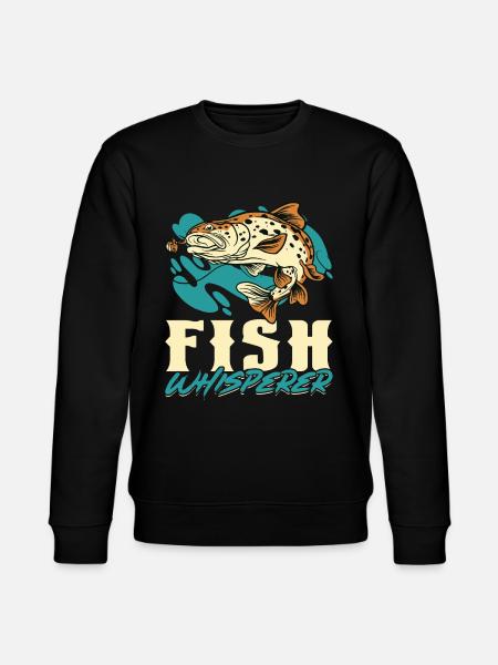 Fish Whisperer - Pêche - Sweat bio CHANGER Stanley/Stella Unisexe - noir