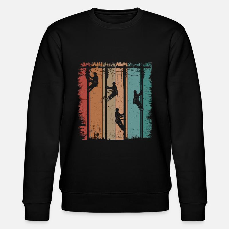 Retro Line Installer Gift Men - Sweat bio CHANGER Stanley/Stella Unisexe - noir
