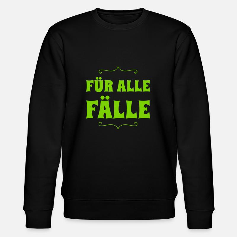 Plan B - Stanley/Stella Unisex Bio-Sweatshirt CHANGER  - Schwarz