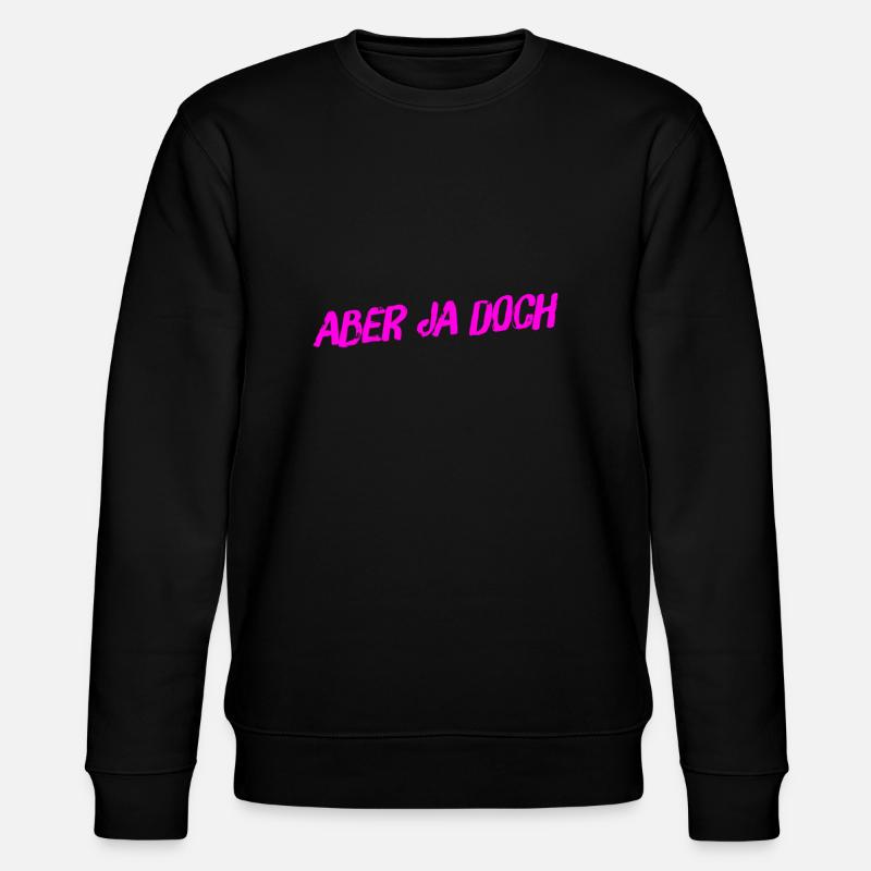 ich sage ja - Stanley/Stella Unisex Bio-Sweatshirt CHANGER  - Schwarz
