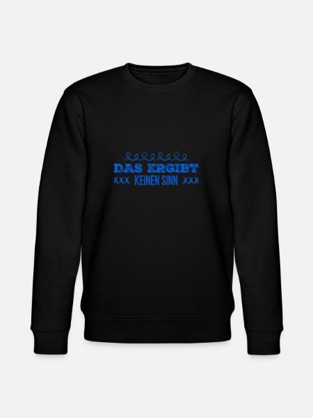das sehe ich kritsich - Stanley/Stella Unisex Bio-Sweatshirt CHANGER - Schwarz