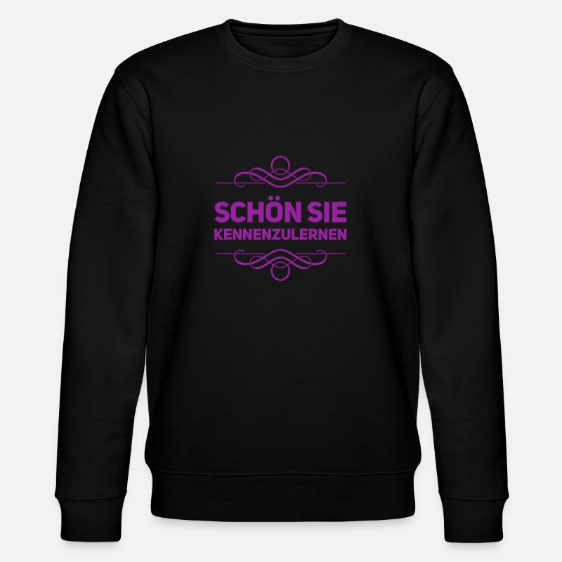 sie mag ich - Stanley/Stella Unisex Bio-Sweatshirt CHANGER  - Schwarz